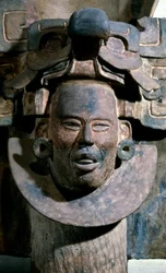 Begrafenisurn uit graf 77, Monte Alban, 100-200 AD